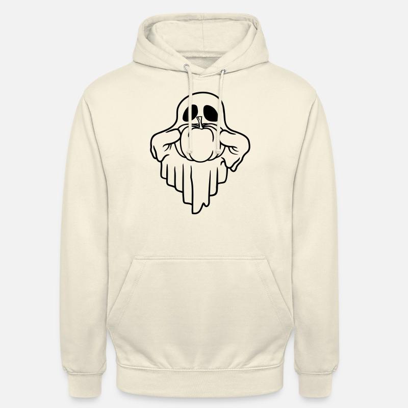 Halloween Kürbis Geist Comic - Unisex Hoodie - Vanille-Milchshake