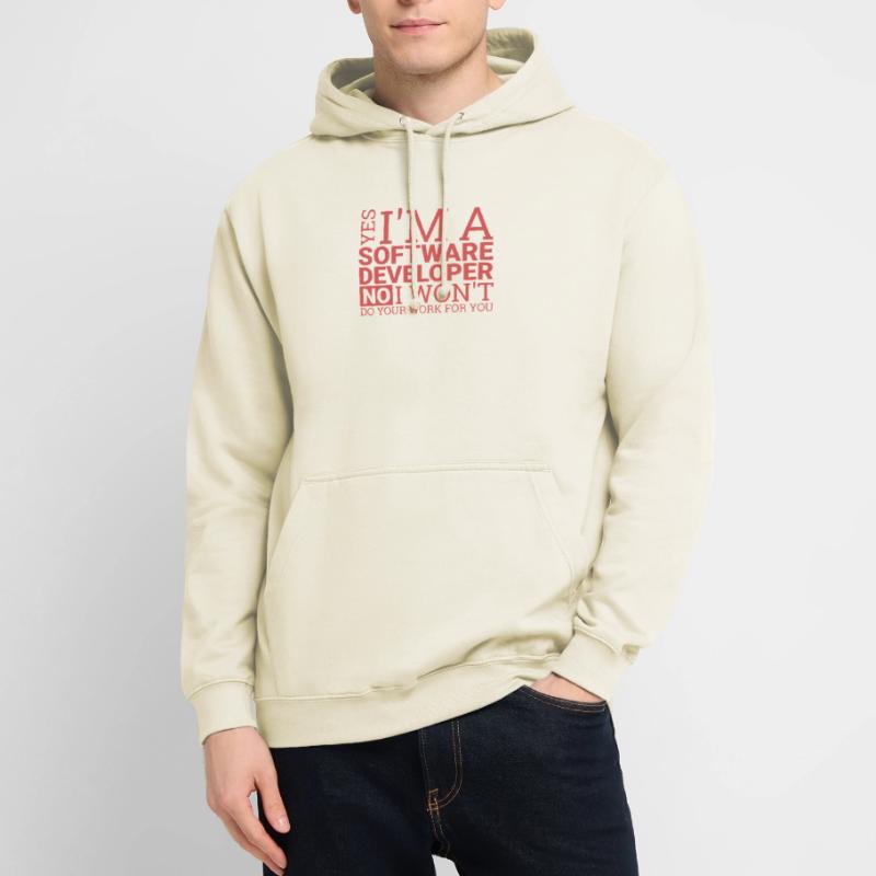 "Software Developer Work | Programmierer" Unisex Hoodie