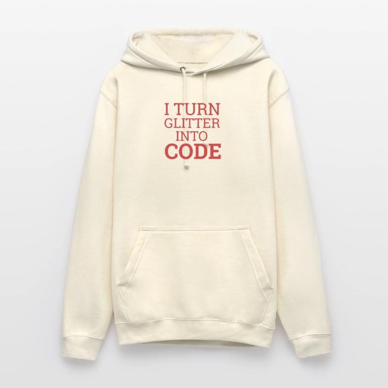 "Glitter Code | Programmierer" Unisex Hoodie