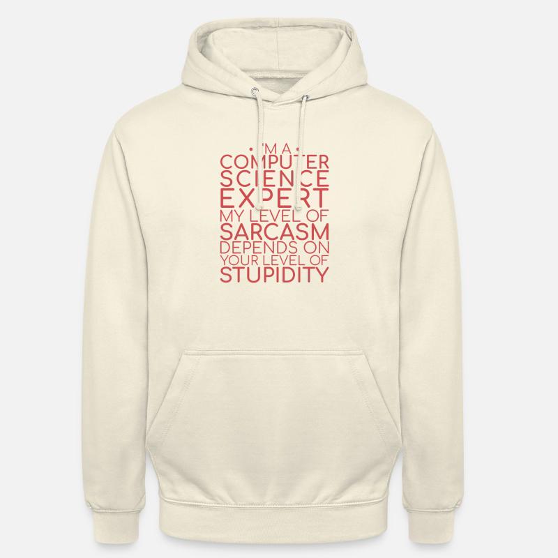 "Computer Science Expert Sarcasm | Computer Science" Unisex Hoodie