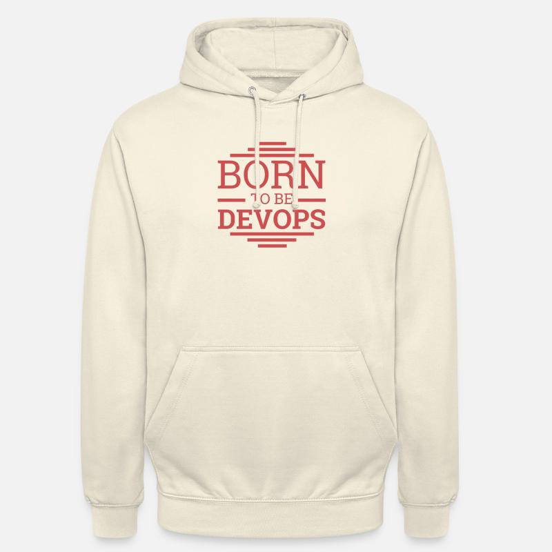 "DevOps Born | Software Development" Unisex Hoodie