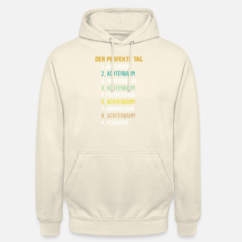 Achterbahn Freizeitpark Geschenk - Unisex Hoodie - undefined
