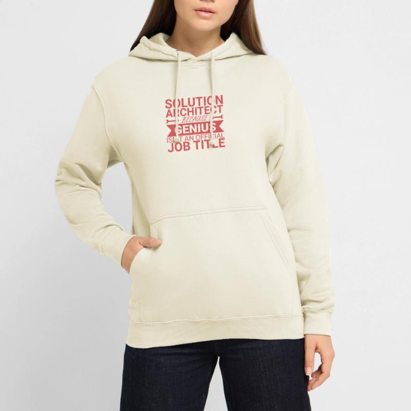 Architecte de solutions Genius | Solution Architecture Sweat-shirt à capuche unisexe