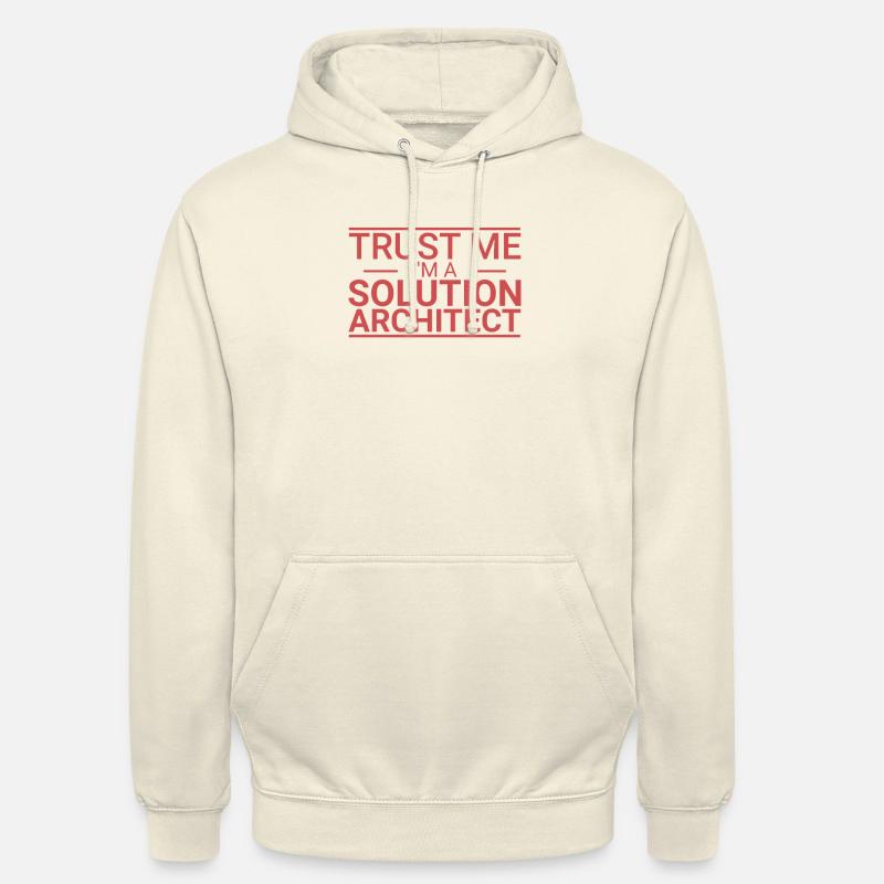 "Solution Architect Trust | Solution Architecture" - Unisex Hoodie - Vanille-Milchshake