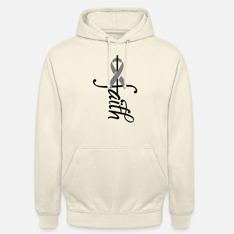 Sensibilisation à l’asthme de bande - Sweat-shirt à capuche unisexe - vanille