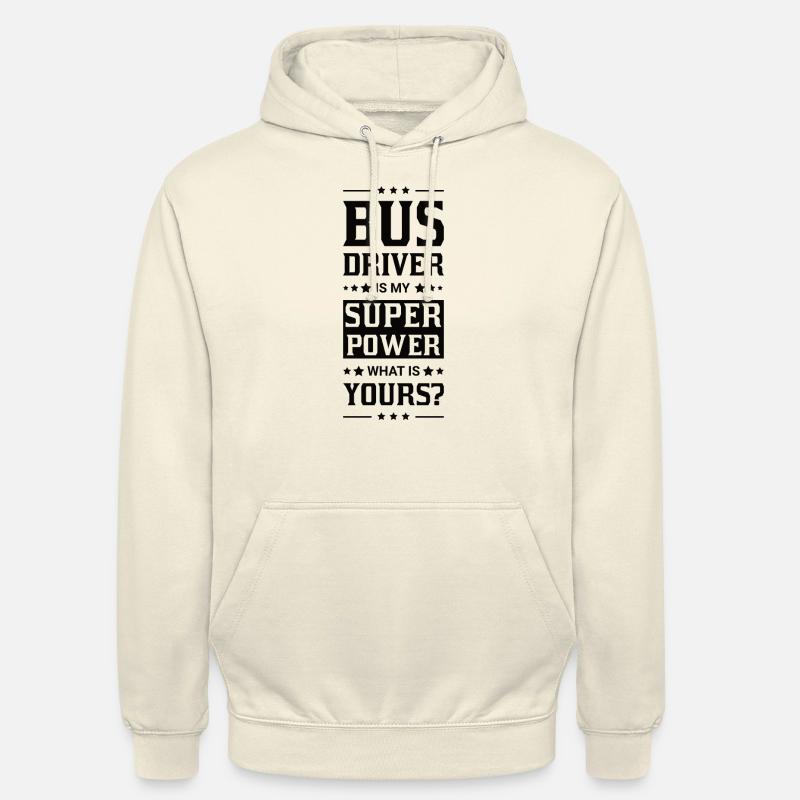 Busfahrer Berufung Beruf Arbeit Geschenk - Unisex Hoodie - Vanille-Milchshake