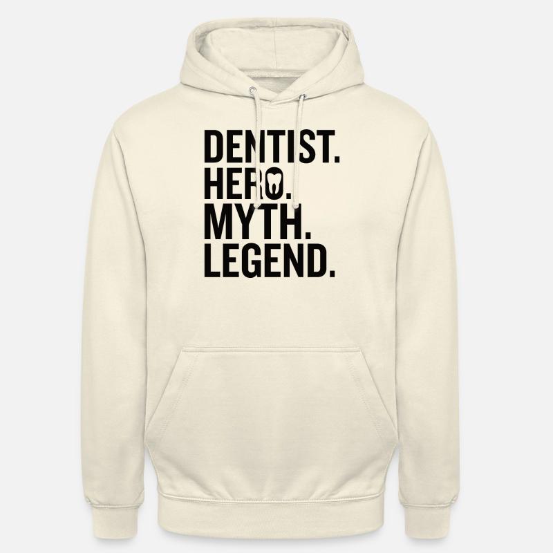 Assistant dentaire Dentiste Dent - Sweat-shirt à capuche unisexe - vanille