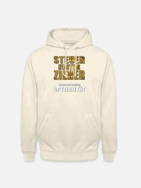 STEUERHINTERZIEHER - Unisex Hoodie - Vanille-Milchshake