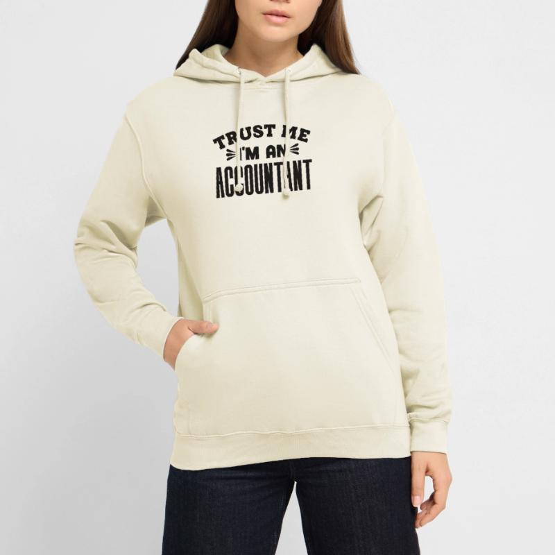 Profession comptable Comptable financier Comptable Sweat-shirt à capuche unisexe