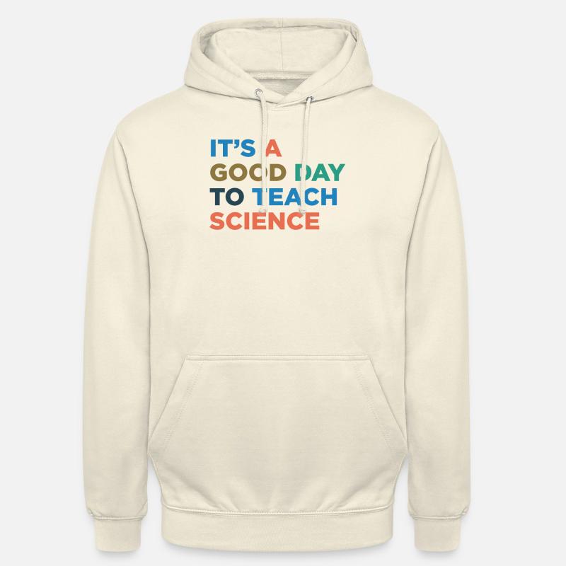 Enseigner les professeurs de sciences - Sweat-shirt à capuche unisexe - vanille