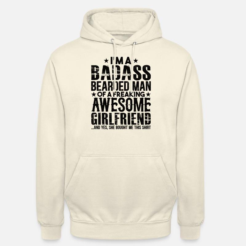 Bart Partner Relationship Girlfriend Gift - Sweat-shirt à capuche unisexe - vanille