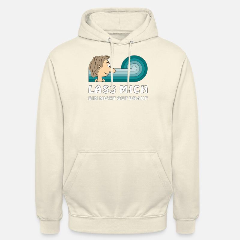 COMIC KOPF LASS MICH - Unisex Hoodie - Vanille-Milchshake