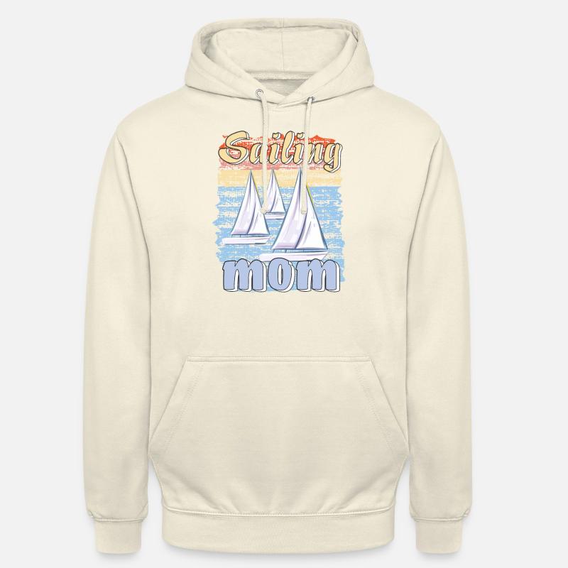 BOOTE SAILING MOM - Unisex Hoodie - Vanille-Milchshake