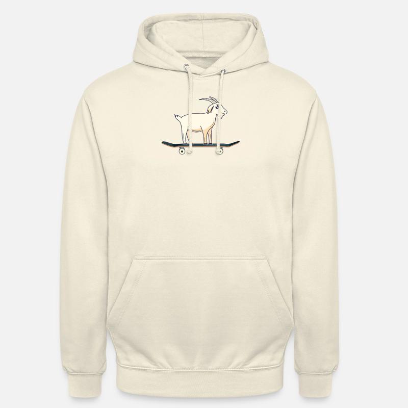 BOCK AUF SKATEBOARD - Unisex Hoodie - Vanille-Milchshake