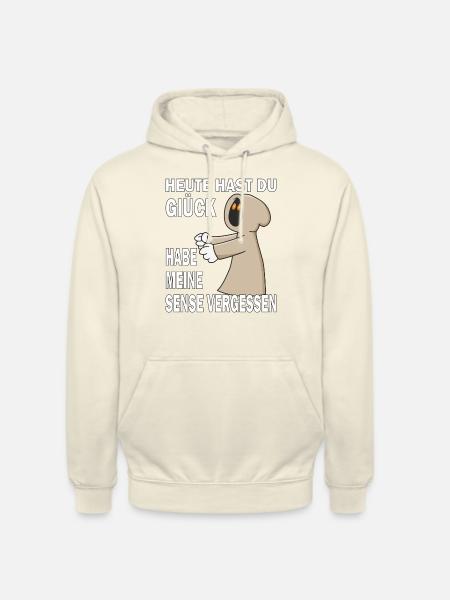 SENSENMANN SENSE VERGESSEN - Unisex Hoodie - Vanille-Milchshake