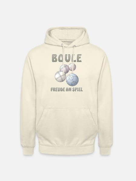 BOULE FREUDE AM SPIEL - Unisex Hoodie - Vanille-Milchshake