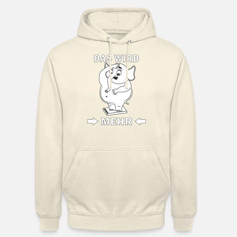 DECREASE - Unisex Hoodie - vanilla