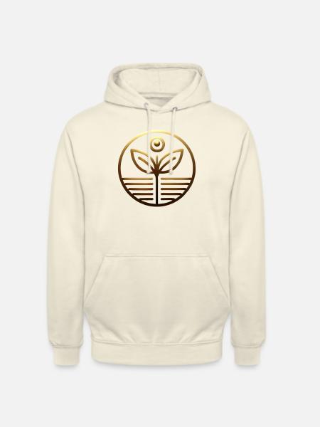 Glück und Wohlstand - Unisex Hoodie - Vanille-Milchshake
