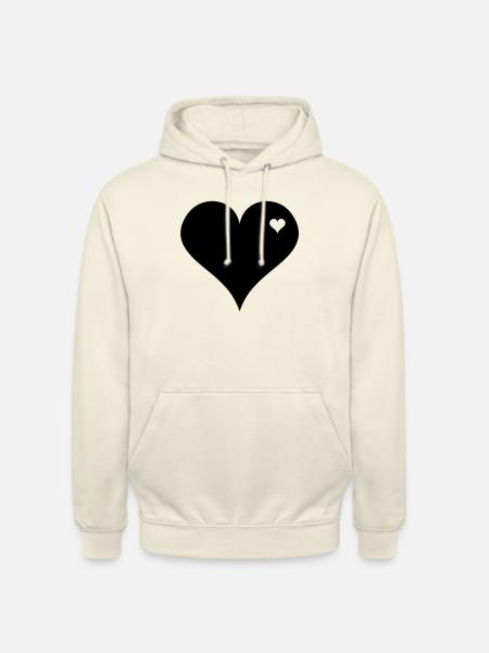 Heart to Heart - Unisex Hoodie - vanilla
