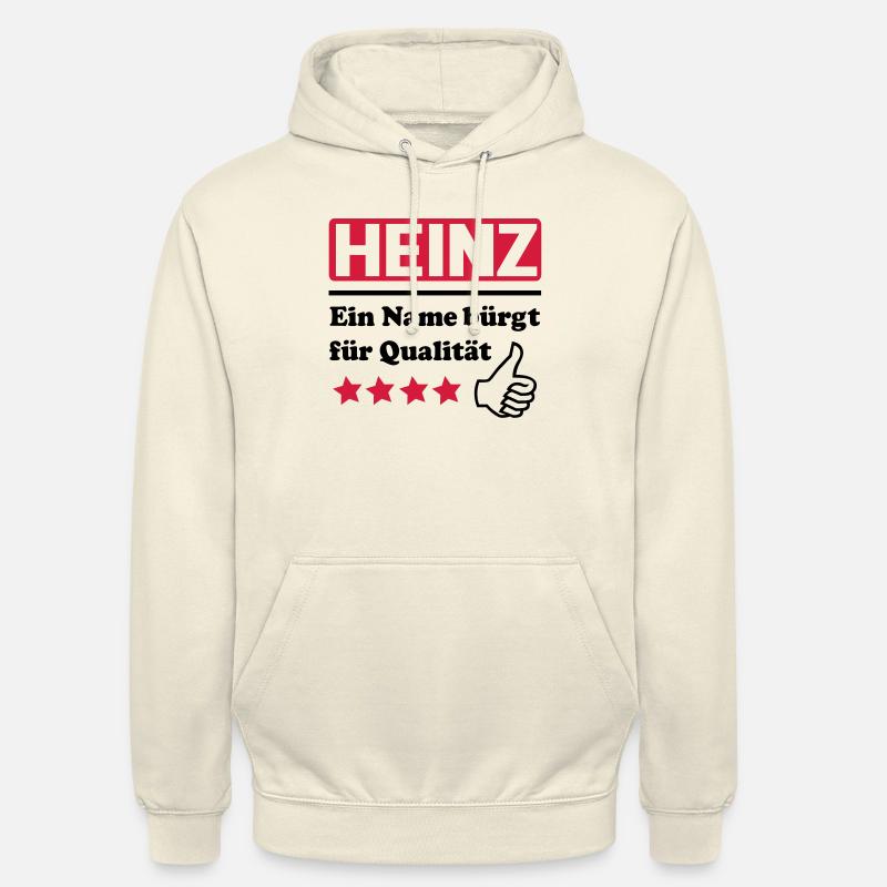 Heinz - Sweat-shirt à capuche unisexe - vanille