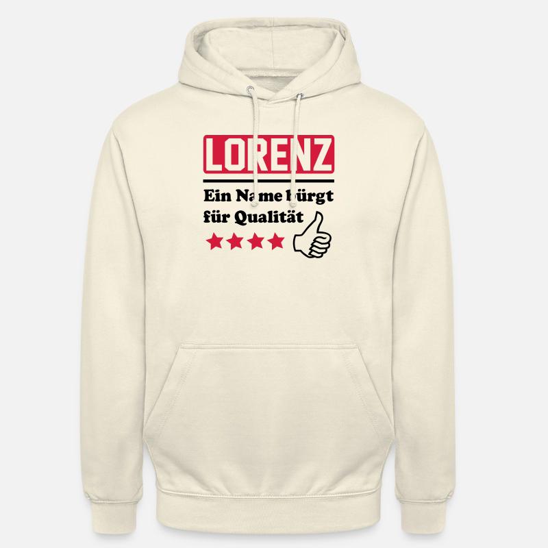 lorenz - Unisex Hoodie - Vanille-Milchshake