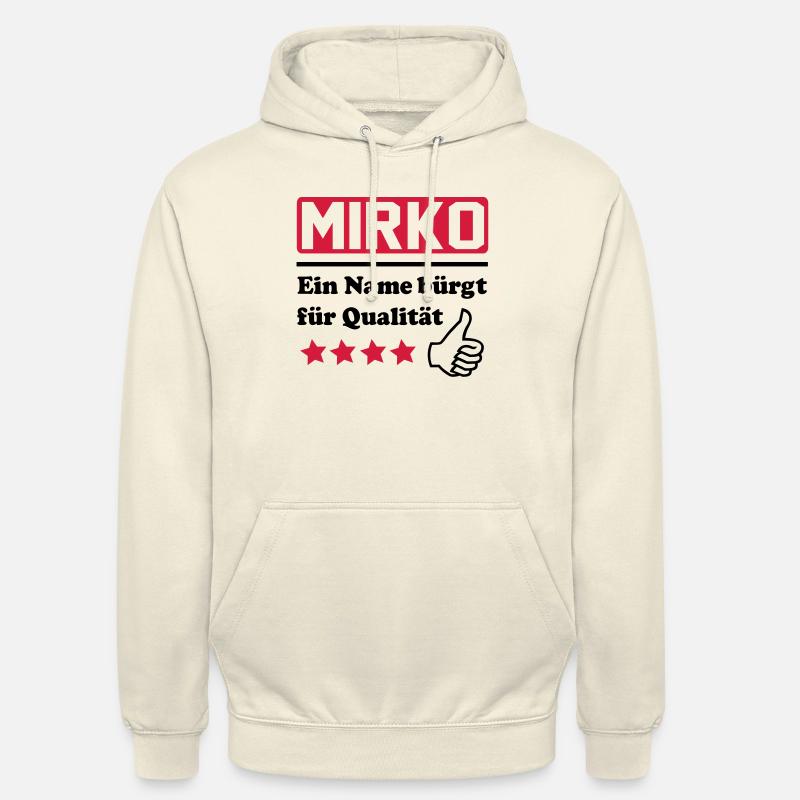 mirko - Unisex Hoodie - vanilla