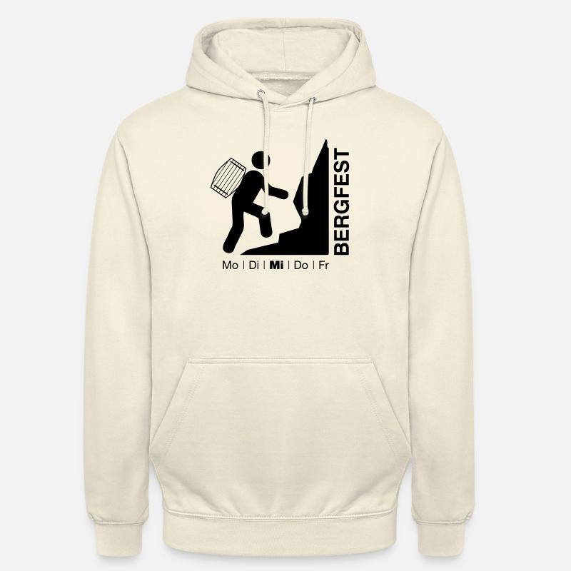 bergfest - Unisex Hoodie - Vanille-Milchshake