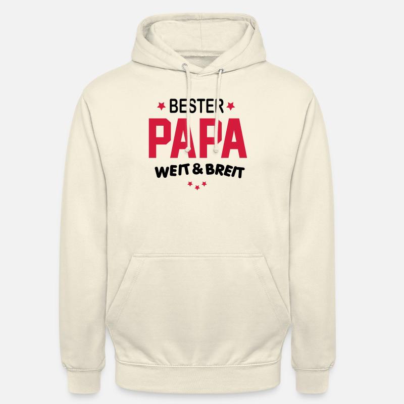 besterpapa - Unisex Hoodie - Vanille-Milchshake