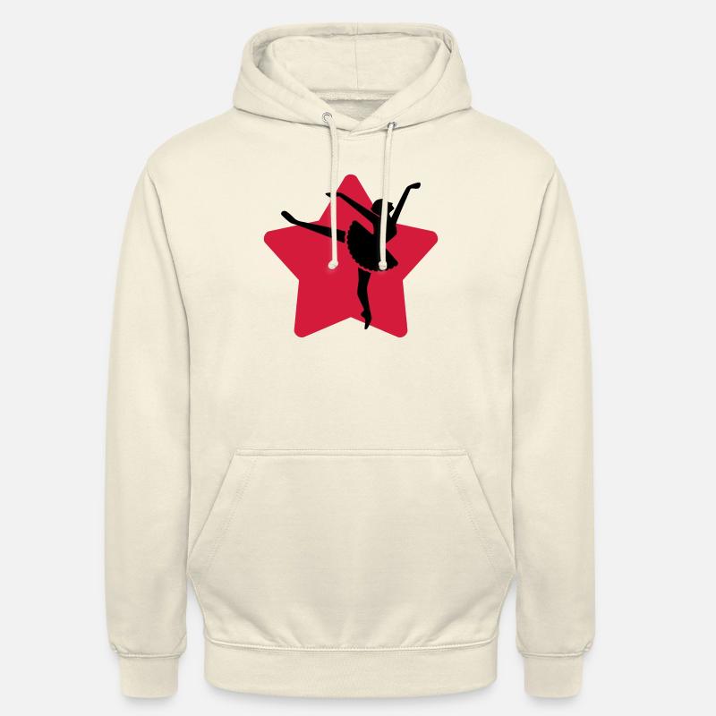 Danse Danseur Danseuse Ballet Opéra - Sweat-shirt à capuche unisexe - vanille