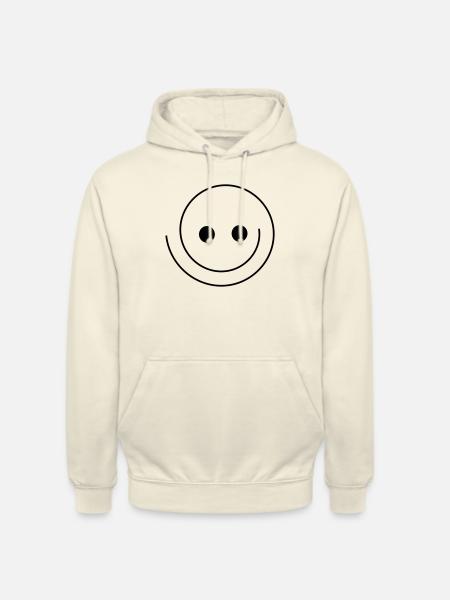 Smiley - Unisex Hoodie - Vanille-Milchshake