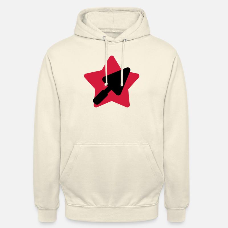 Maçon / Maçonnerie / Construction / Chantier - Sweat-shirt à capuche unisexe - vanille