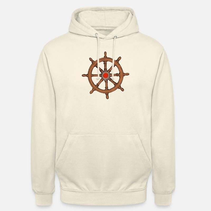 Volant de commande - Sweat-shirt à capuche unisexe - vanille