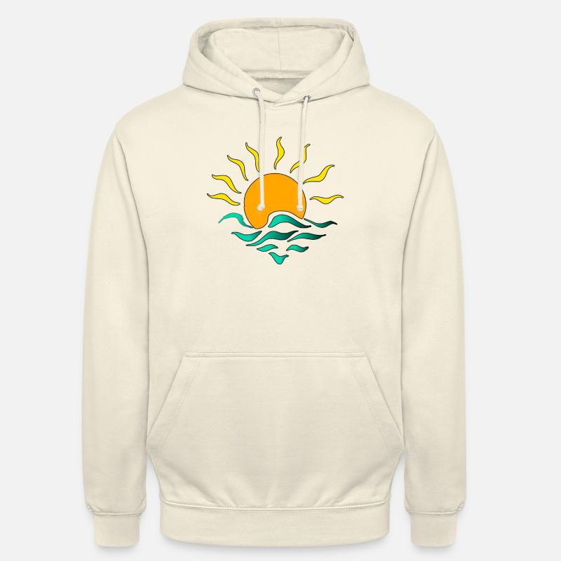Sonne - Unisex Hoodie - Vanille-Milchshake