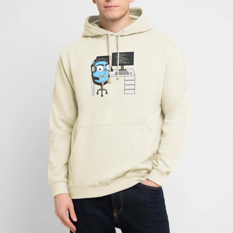 Gopher Coding Unisex Hoodie