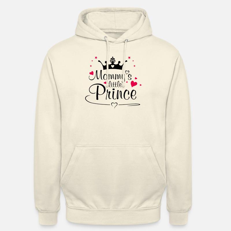 Le prince de maman - Sweat-shirt à capuche unisexe - vanille