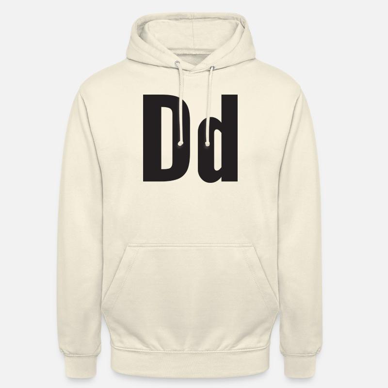 Buchstabe D Unisex Hoodie