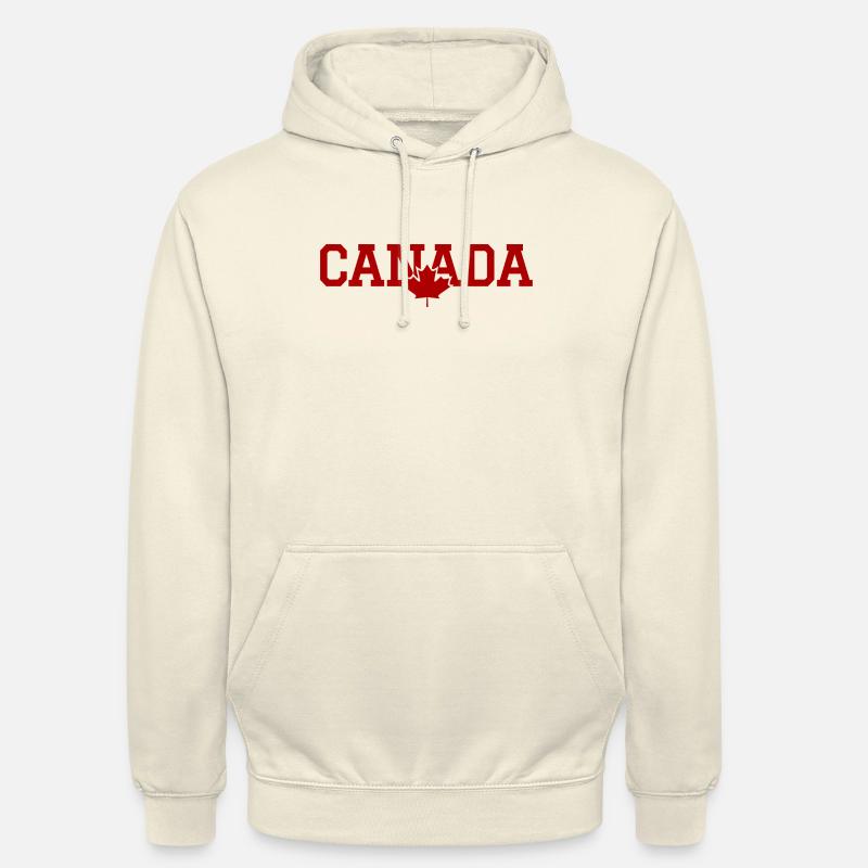 CANADA - Maple Leaf - Unisex Hoodie - vanilla