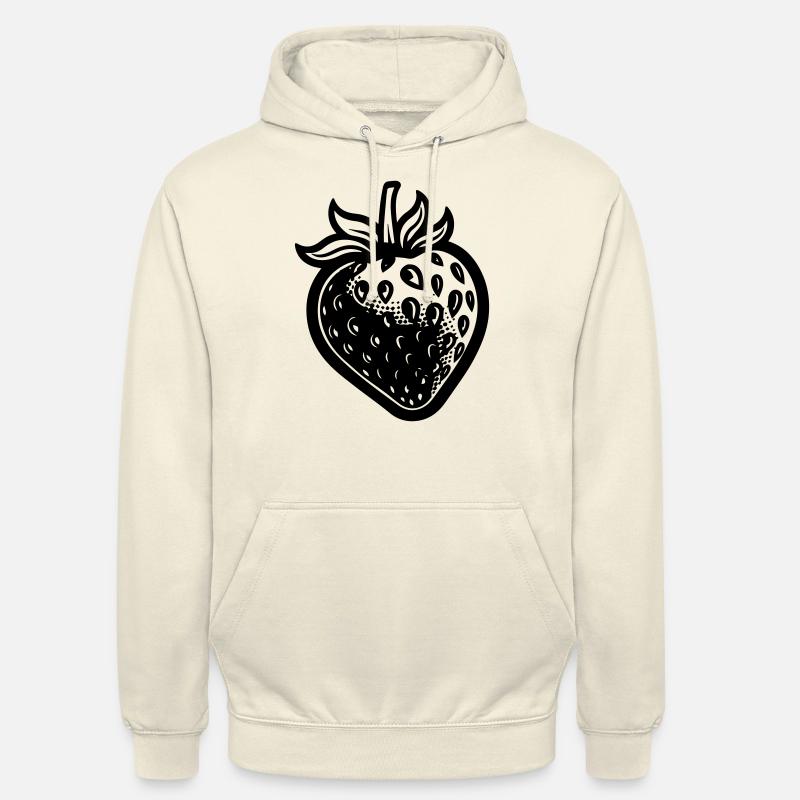 Erdbeere - Unisex Hoodie - Vanille-Milchshake