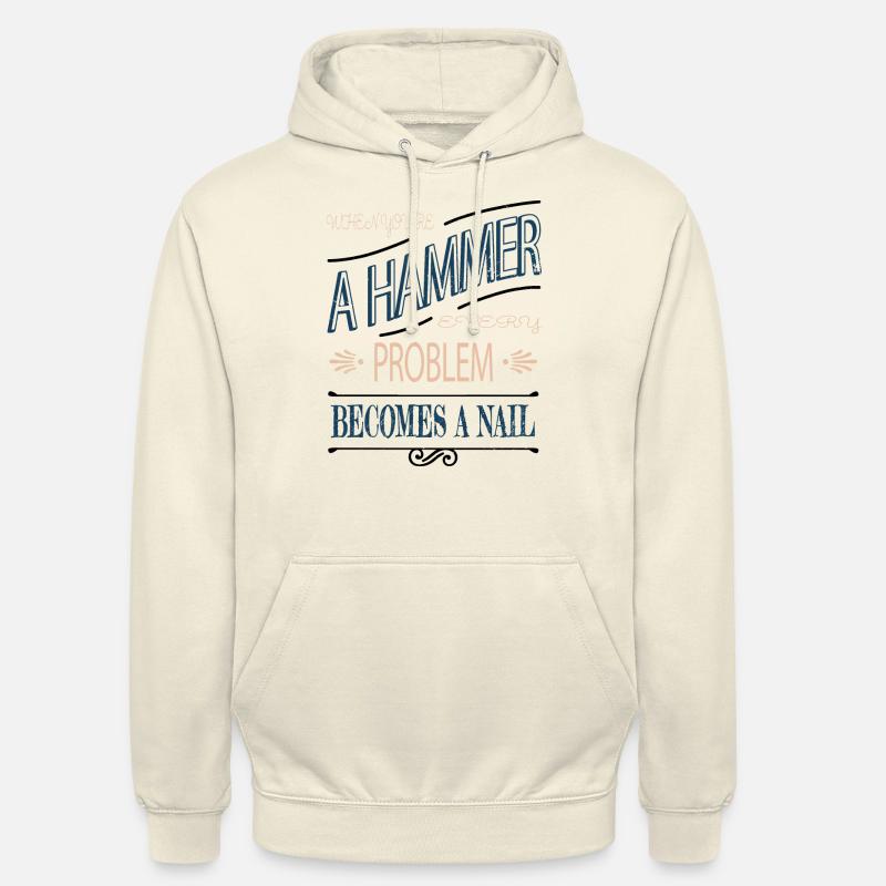 Bday Fun Tronçonneuse Outils Menuisier - Sweat-shirt à capuche unisexe - vanille