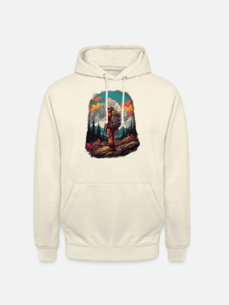 Wanderer 01 - Unisex Hoodie - vanilla