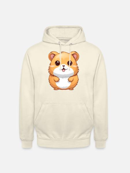 Hamster - Sweat-shirt à capuche unisexe - vanille