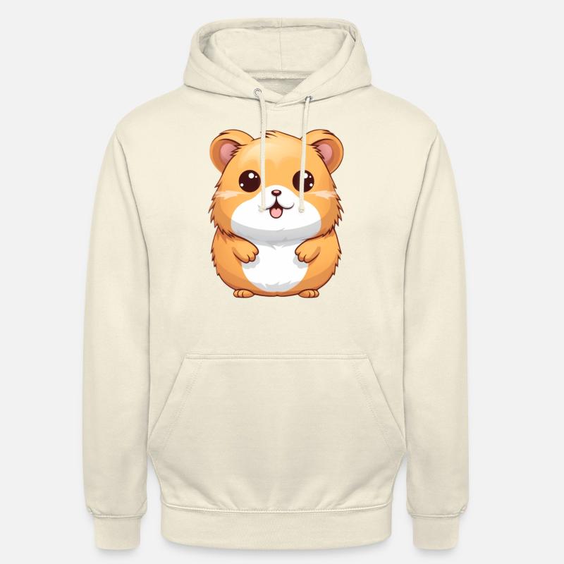 Hamster - Sweat-shirt à capuche unisexe - vanille
