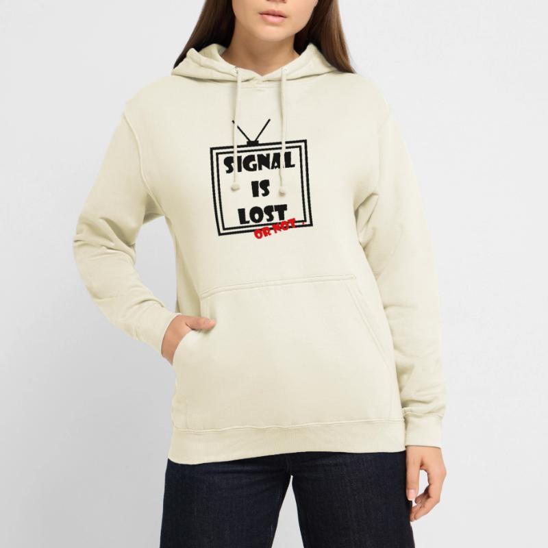 Fernseher oder nicht Unisex Hoodie