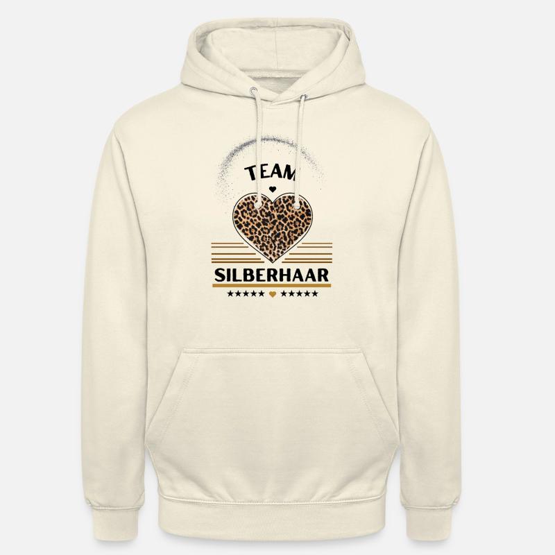 TEAM SILBERHAAR 1 - Unisex Hoodie - Vanille-Milchshake