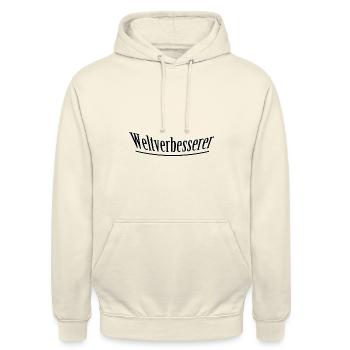Do-gooder - Unisex Hoodie - vanilla - Front - Alina (178cm) & Michal (187cm)