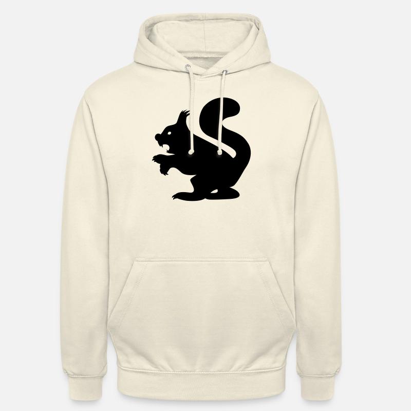 Killer Squirrel - Böses Eichhörnchen - Unisex Hoodie - Vanille-Milchshake