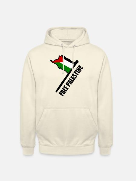Free palestine - Unisex Hoodie - vanilla
