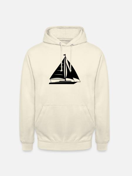 Segelboot - Unisex Hoodie - Vanille-Milchshake