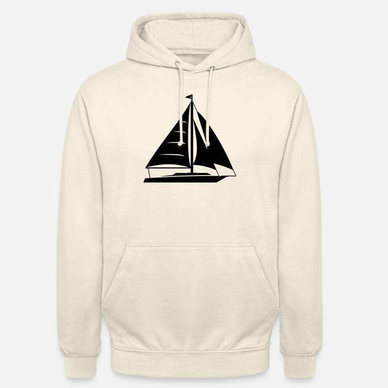 Segelboot - Unisex Hoodie - Vanille-Milchshake