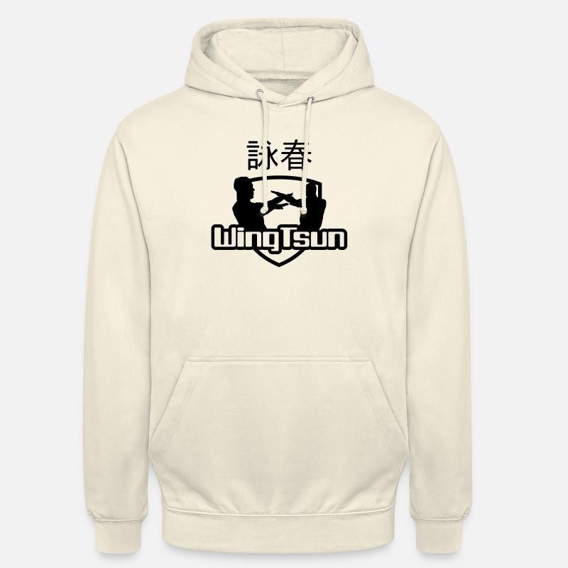 wingtsun1a - Sweat-shirt à capuche unisexe - vanille